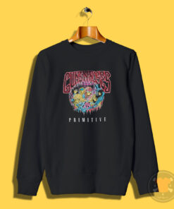 Tillys Merch Store Shop Primitive X Guns N Roses Bones Mens Zip Up Sweatshirt