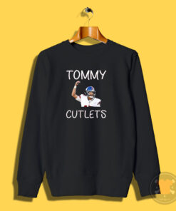 Tommy Cutlets Devito Giants Pinched Fingers Sweatshirt