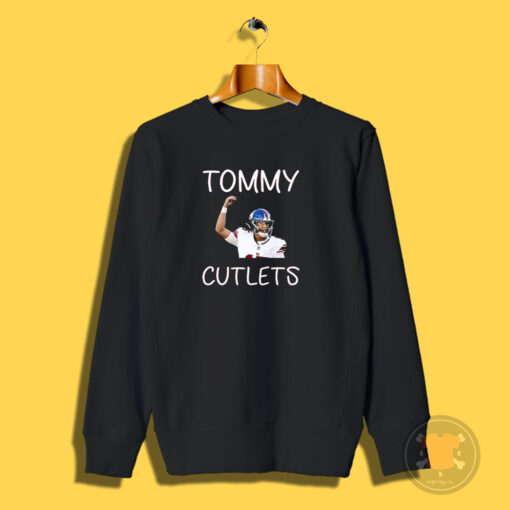 Tommy Cutlets Devito Giants Pinched Fingers Sweatshirt