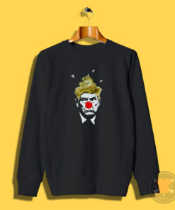 Trump Smells Bad Clown Sweatshirt