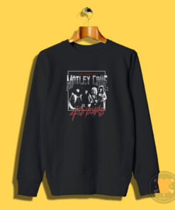 Vintage 1981 Motley Crue 40 Years Established Sweatshirt