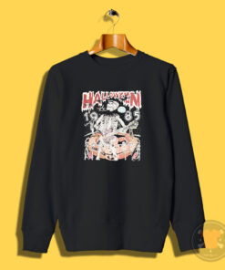 Vintage 1985 Skeleton Halloween Sweatshirt