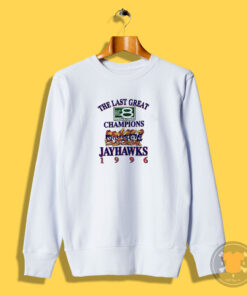 Vintage 1996 Kansas City Jayhawks NCAA Basketball Sweatshirt