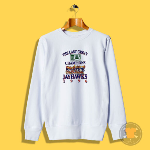 Vintage 1996 Kansas City Jayhawks NCAA Basketball Sweatshirt