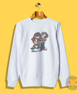 Vintage 90s Bugs Bunny And Taz Devil Reggae Sweatshirt