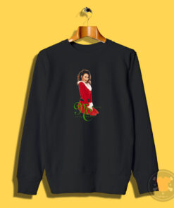 Vintage 90s Mariah Carey Christmas Sweatshirt