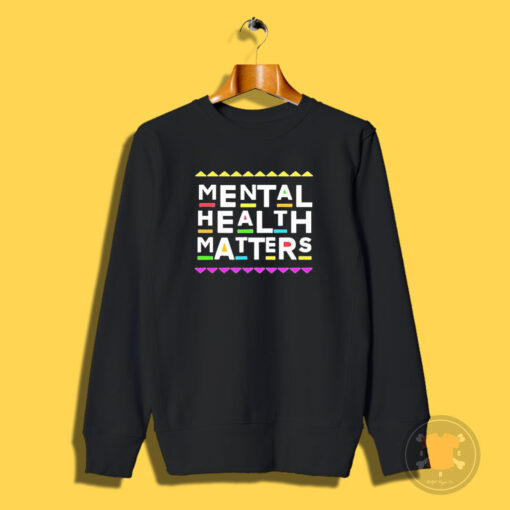 Vintage 90s Mental Health Matters Sweatshirt