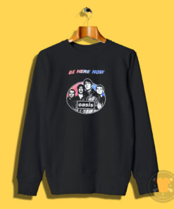 Vintage Album Be Here Now Oasis Sweatshirt