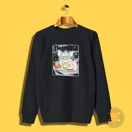 Vintage Cartoon Tom and Jerry Sweatshirt