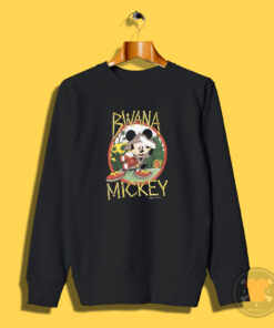 Vintage Disney Bwana Mickey Mouse Sweatshirt