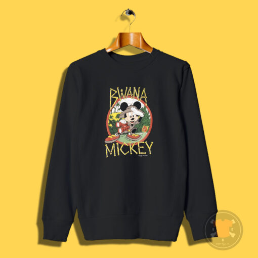 Vintage Disney Bwana Mickey Mouse Sweatshirt