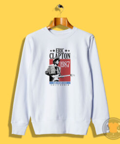 Vintage Eric Clapton San Francisco California Sweatshirt