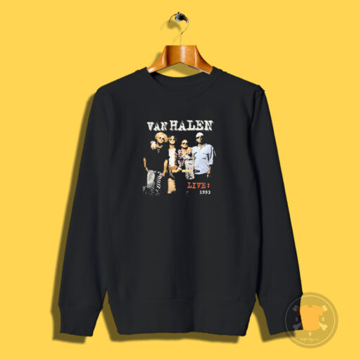 Vintage Live 1993 Van Halen Sweatshirt
