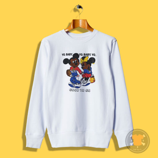 Vintage Mickey Mouse Yo Baby Yo Baby Sweatshirt