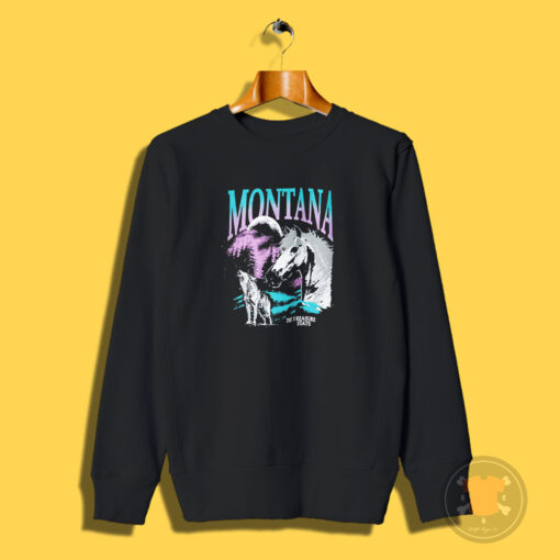 Vintage Montana The Treasure State Sweatshirt