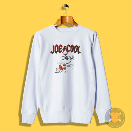 Vintage Parody Band Joe Cool Snoopy Sweatshirt