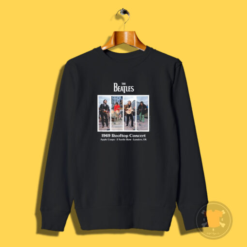Vintage The Beatles Rooftop Concert 1969 Sweatshirt