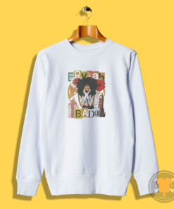 Vintage Tour Music Erykah Badu Sweatshirt