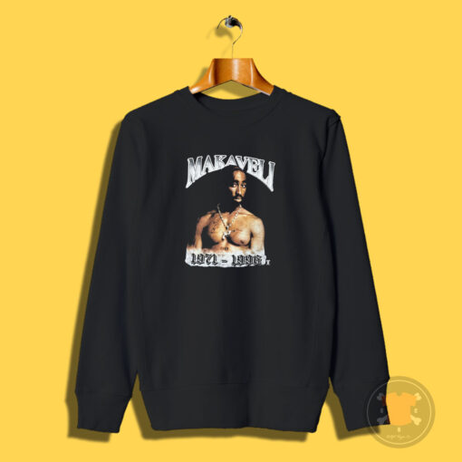 Vintage Tupac Makaveli Death Row Records Sweatshirt