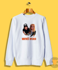 Vintage Wayne's World 90's Comedy Retro Movie Funny Sweatshirt