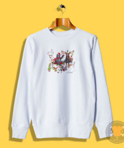 Woodland Critter Christmas Gathering Sweatshirt