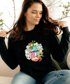 2023 Neopets Group Boyfriend Fit Girls Long Sleeve