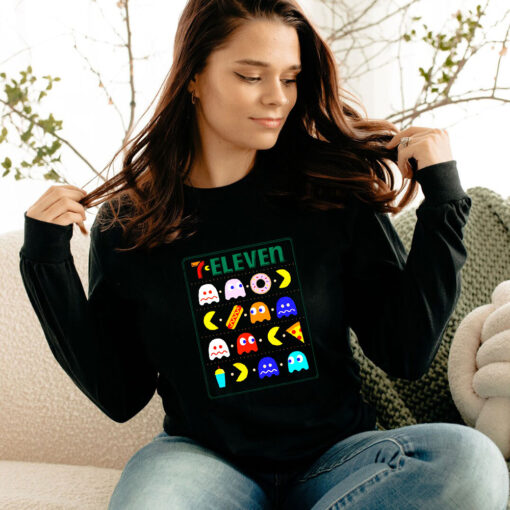 7 Eleven Pac Man Long Sleeve