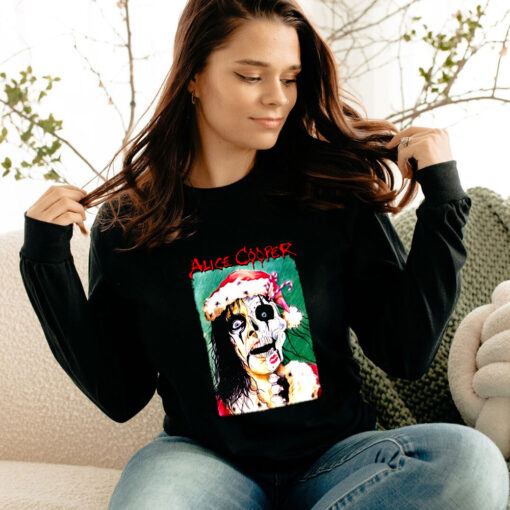 Alice Cooper Xmas Card Long Sleeve