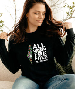 All United For Free Palestine Long Sleeve