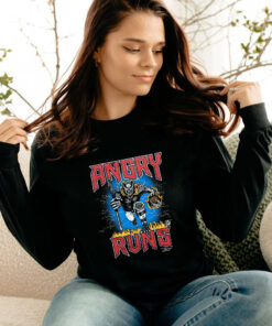 Angry Runs Kyle Brandt NFL Retro Long Sleeve