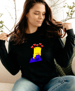 Bart Simpson Sad Long Sleeve