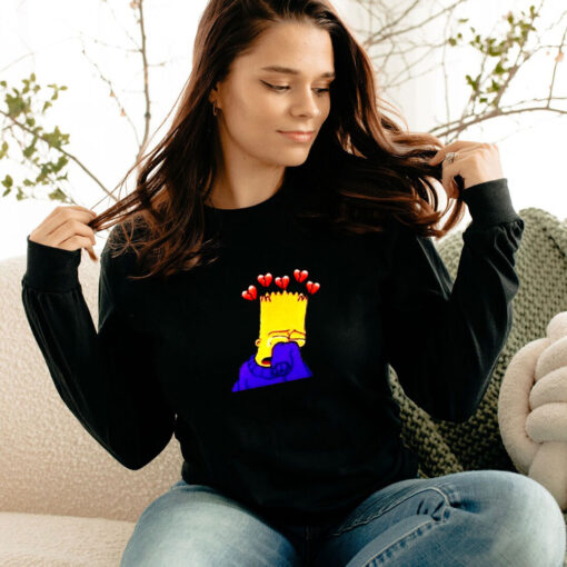 Bart Simpson Sad Long Sleeve