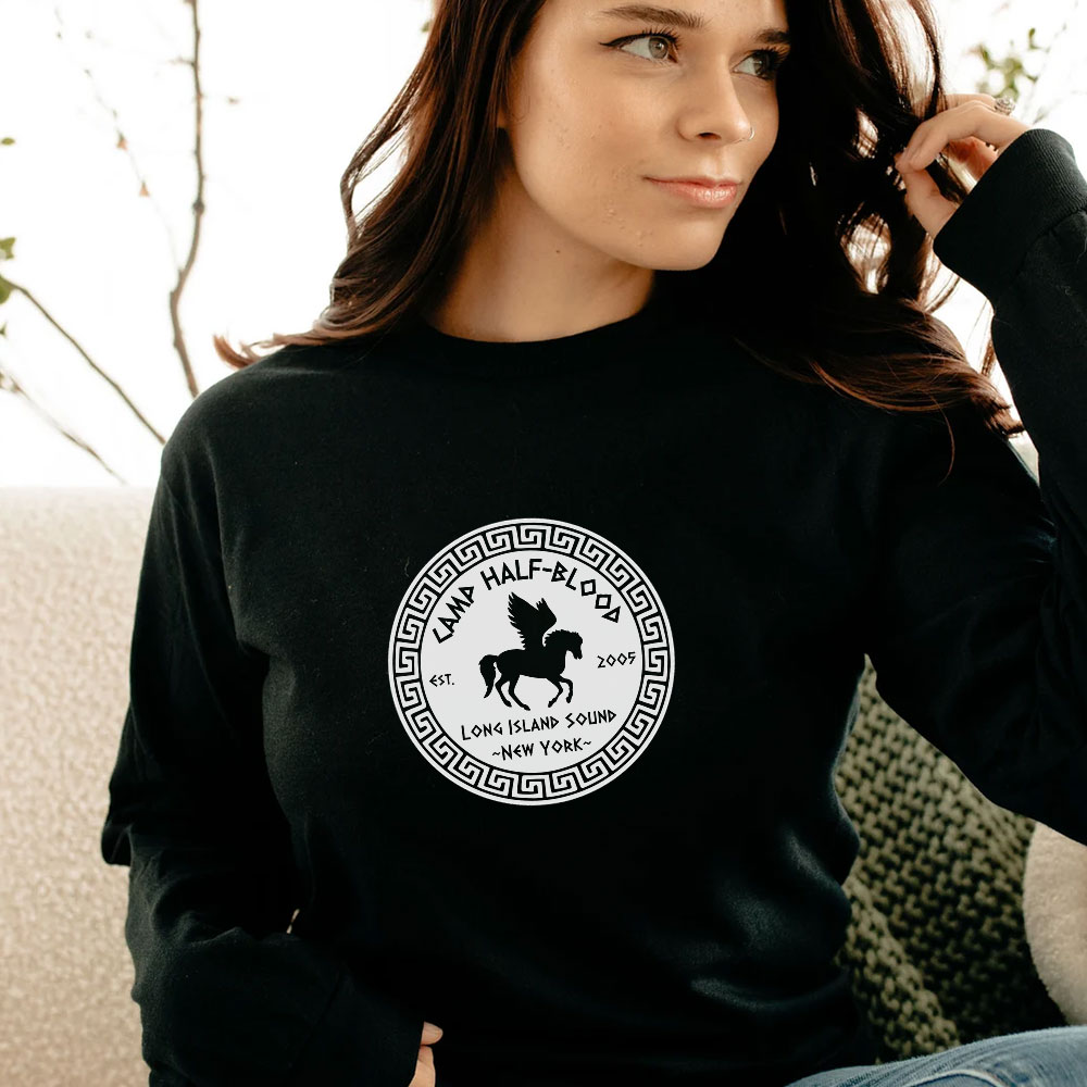 Camp Half Blood Die Cut Long Sleeve