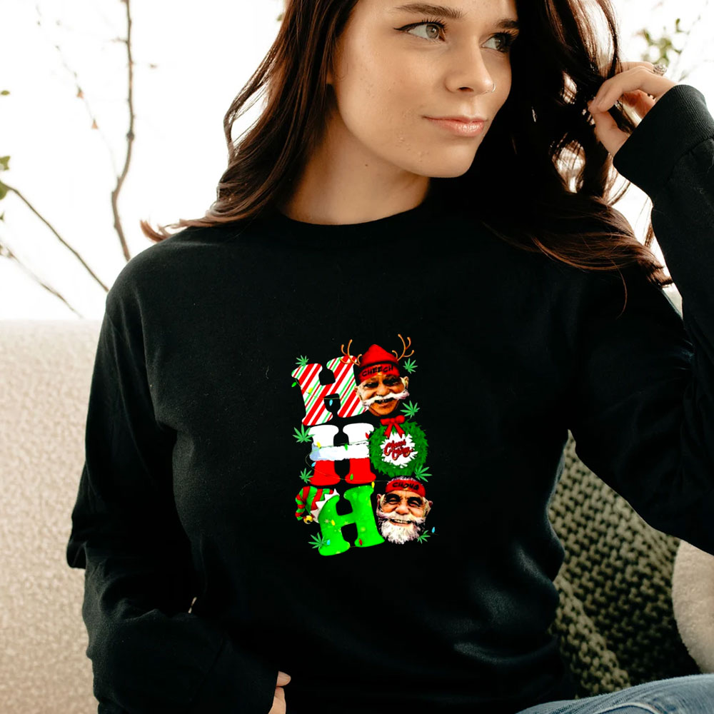 Cheech And Chong Xmas Ho Ho Ho Christmas Long Sleeve