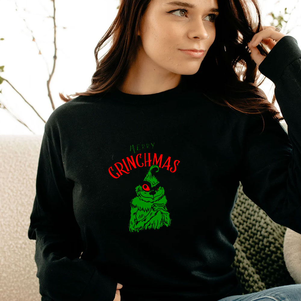 Christmas Wish Of Mr Grinch Long Sleeve