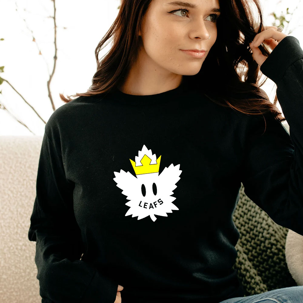 Crown Leafs Logo Long Sleeve