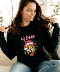 Def Leppard Holiday Leppard Long Sleeve