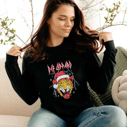 Def Leppard Holiday Leppard Long Sleeve