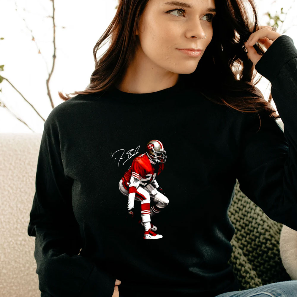 Deion Sanders Player San Francisco 49ers Team Long Sleeve