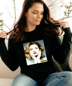 Drew Barrymore Justin Bieber Long Sleeve