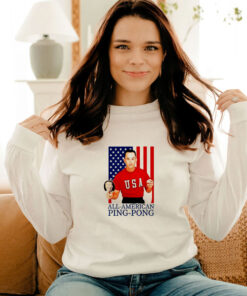 Forrest Gump American Flag All American Ping Pong Long Sleeve