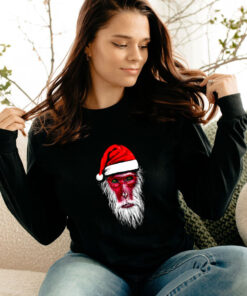 Funny Christmas Gifts For Friends Monkey King Santa Long Sleeve