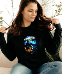 Funny Purrassic Park Long Sleeve