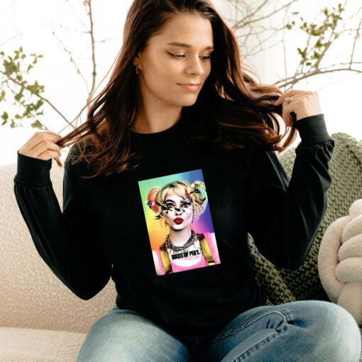 Harley Quinn Birds Of Prey Movie Poster Long Sleeve