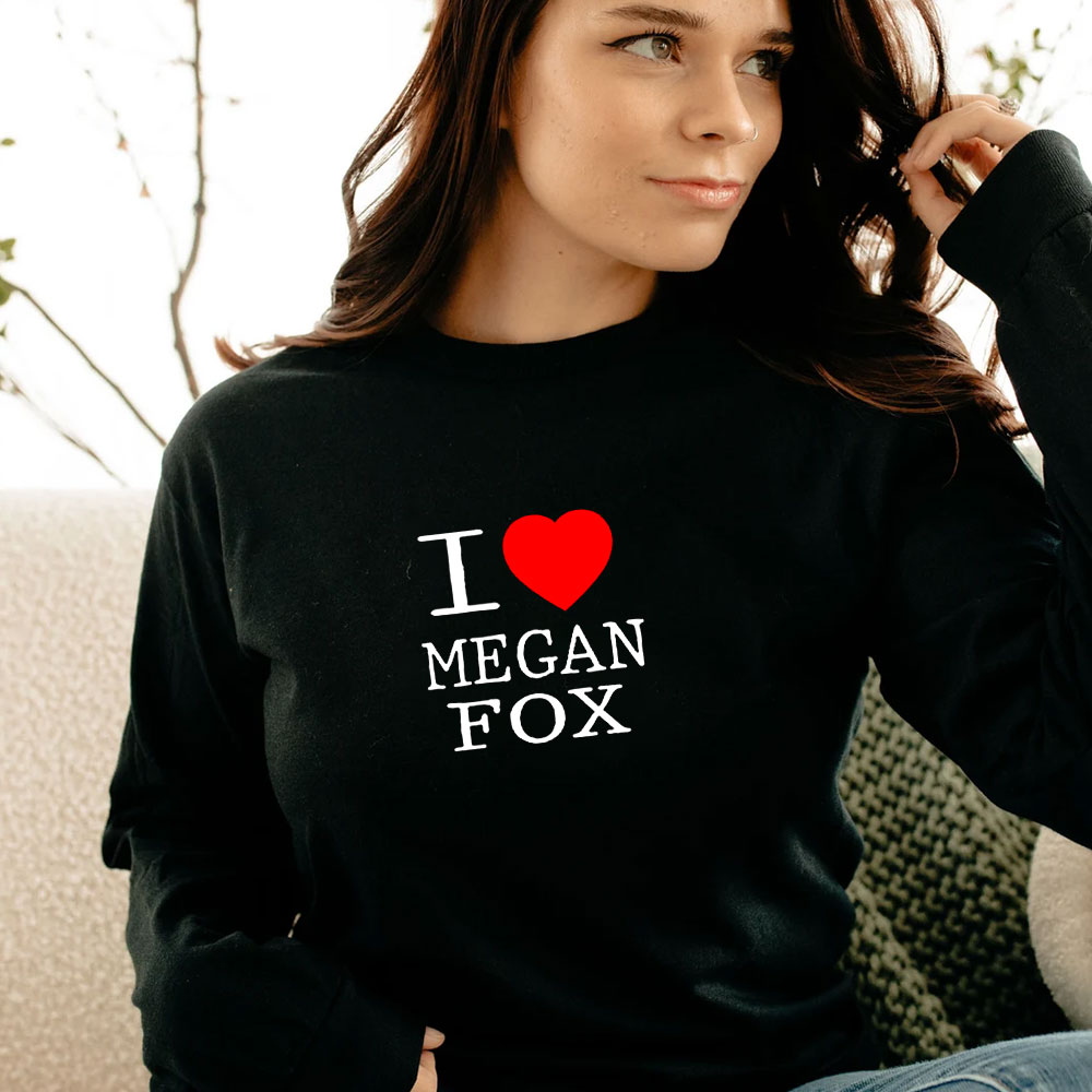 I Heart Megan Fox Long Sleeve