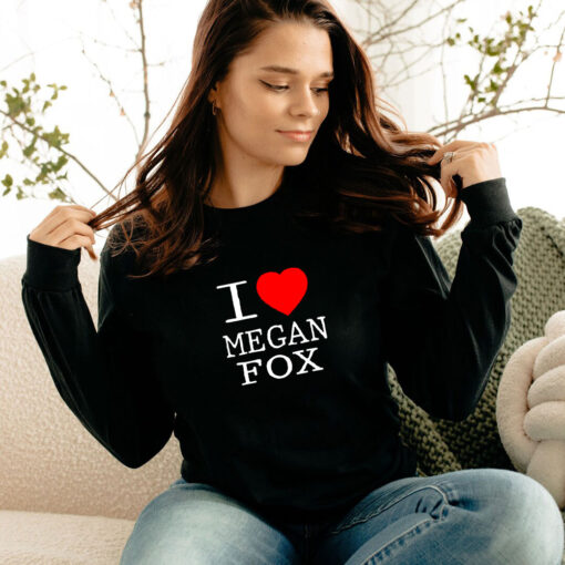 I Heart Megan Fox Long Sleeve