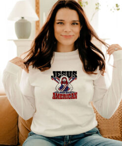 Jesus Was An American Usa 4Th Of July Long Sleeve