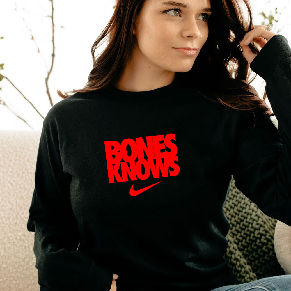 Jon Jones Bones Knows Long Sleeve