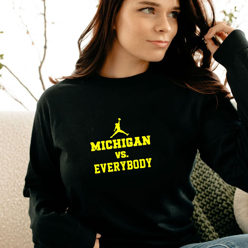 Jordan Michigan Vs Everybody Long Sleeve