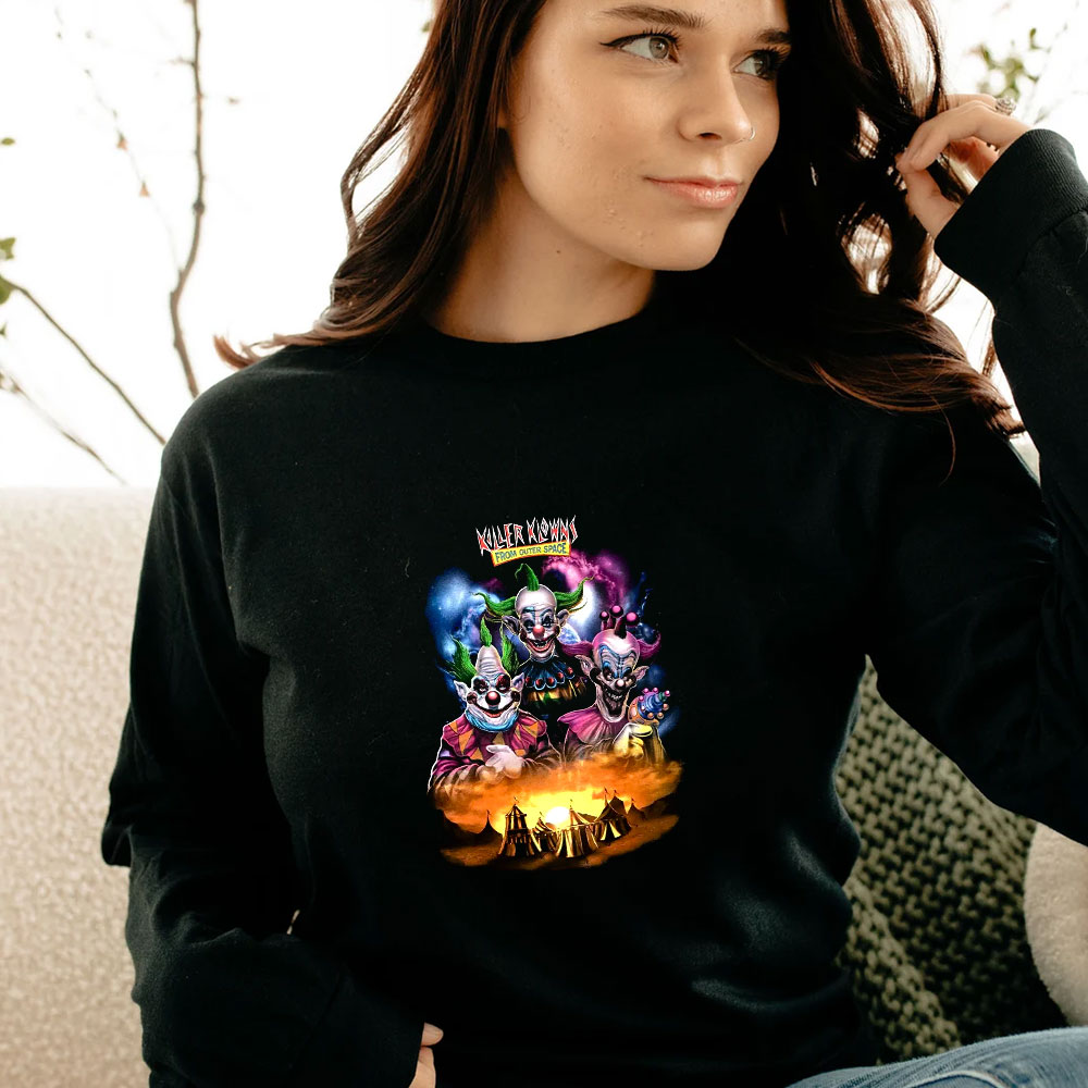 Killer Klowns From Outer Space Trio Tent Long Sleeve